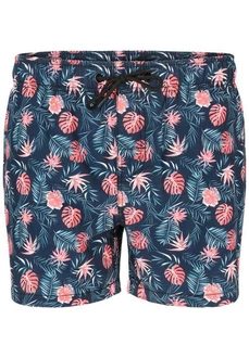 CRUZ Badehose Obi Van Rot/Rosa/Mintgrün