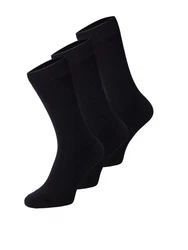 JACK & JONES Basicsocken 3-PACK COTTON SOCK FIPO NOOS schwarz