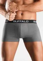 Buffalo Boxershorts für Herren bordeaux/grau/petrol/khaki