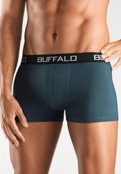 Buffalo Boxershorts für Herren bordeaux/grau/petrol/khaki