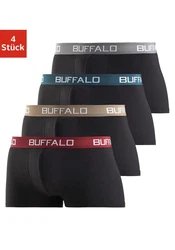 Buffalo Hipster Boxershorts schwarz