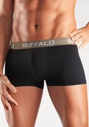 Buffalo Hipster Boxershorts schwarz