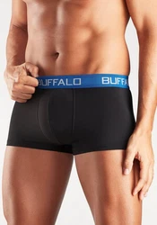 Buffalo Hipster Boxershorts Beige/Rot/Schwarz/Grau/Braun/Dunkelblau