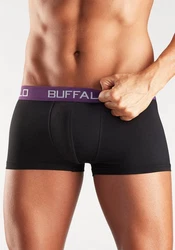 Buffalo Hipster Boxershorts Beige/Rot/Schwarz/Grau/Braun/Dunkelblau