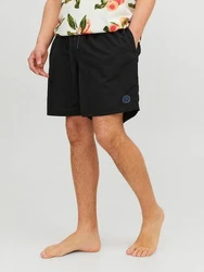 Jack & Jones Badehose JPSTFIJI JJSWIM SOLID SN Schwarz
