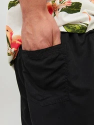 Jack & Jones Badehose JPSTFIJI JJSWIM SOLID SN Schwarz