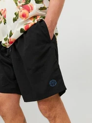 Jack & Jones Badehose JPSTFIJI JJSWIM SOLID SN Schwarz
