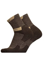 UphillSport Socken HETTA SUMMER 2er Pack Dunkelbraun/Braun/Khaki