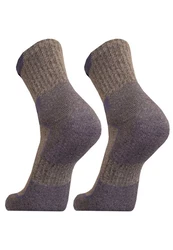 UphillSport Socken HETTA SUMMER 2er Pack Lila/Grau