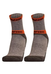 UphillSport Socken HETTA SUMMER 2er Pack Grau/Beige/Orange/Rot