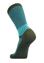 UphillSport Socken VAARU 4-Lagen-Struktur Türkis/Grün/Blau