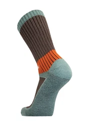 UphillSport Socken VAARU 4-Lagen-Struktur Mischfarben/Braun/Dunkelbraun/Orange/Khaki