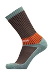 UphillSport Socken VAARU 4-Lagen-Struktur Mischfarben/Braun/Dunkelbraun/Orange/Khaki