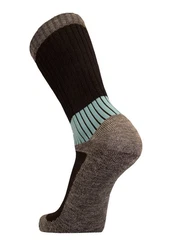 UphillSport Socken VAARU 4-Lagen-Struktur Dunkelbraun/Schwarz/Grün/Mischfarben/Braun