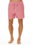 CRUZ Badeshorts Kenny Rot/Dunkelrot/Rosa