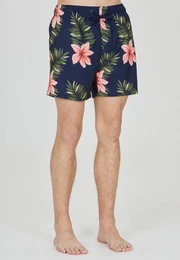 Badehose Bellamy Forest mit tropischem Muster