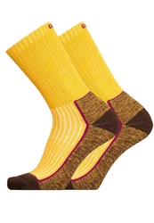 UphillSport Socken SAANA im 2er-Pack Gelb/Braun/Mischfarben