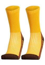 UphillSport Socken SAANA im 2er-Pack Gelb/Braun/Mischfarben