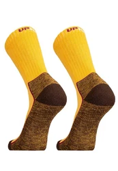 UphillSport Socken SAANA im 2er-Pack Gelb/Braun/Mischfarben