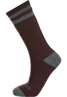 MOLS Socken Bonner Dunkelrot/Bordeaux/Dunkelbraun/Braun