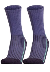 UphillSport Socken SAANA 2er Pack Dunkelblau/Lila