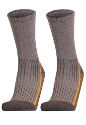 UphillSport Socken SAANA 2er Pack Grau/Dunkelgrau/Dunkelbraun/Braun/Khaki