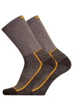 UphillSport Socken SAANA 2er Pack Grau/Dunkelgrau/Dunkelbraun/Braun/Khaki