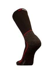 UphillSport Socken KEVO Schwarz/Braun/Dunkelrot/Dunkelbraun/Rot