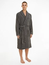 Tommy Hilfiger Underwear Bademantel Kurzform Dunkelgrau/Grau/Braun/Dunkelgrün/Khaki