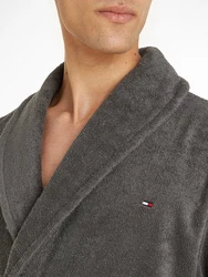 Tommy Hilfiger Underwear Bademantel Kurzform Dunkelgrau/Grau/Braun/Dunkelgrün/Khaki