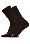 UphillSport Socken WINTER XC Schwarz/Dunkelbraun/Khaki/Braun