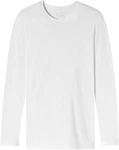 Schiesser Unterhemd Langarmshirt 95/5 mit Rundhalsausschnitt 