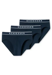 Rioslip 95/5 (3er-Pack) mit sportlichem Webgummibund mit kontraststarken -Logo