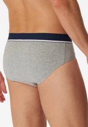 Schiesser Slip 95/5 Organic Cotton Rio Slip Dunkelblau/Rot/Mischfarben/Grau
