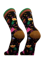 UphillSport Socken AUTUMN GARDEN Mischfarben/Schwarz
