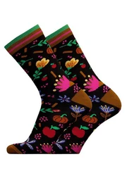 Socken AUTUMN GARDEN 2er Pack (2-Paar) in nahtlosem Design