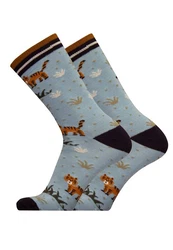 UphillSport Socken TIGER 2er Pack Türkis/Blau/Fliederfarben/Hellblau