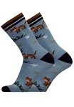 UphillSport Socken TIGER 2er Pack Türkis/Blau/Fliederfarben/Hellblau