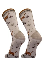 UphillSport Socken TIGER 2er Pack Beige/Weiß/Creme/Braun