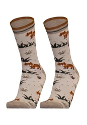 UphillSport Socken TIGER 2er Pack Beige/Weiß/Creme/Braun