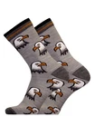 UphillSport Socken EAGLE nahtloses Design (2er Pack) Grau/Hellgrau/Beige/Orange/Dunkelgrau/Braun