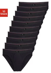 le jogger Slip (Packung, 10-St) Schwarz/Lila/Dunkelblau