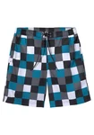 Buffalo Badeshorts blau/schwarz/kariert