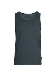 Trigema Unterhemd Trägershirt Dunkelblau/Dunkelgrau/Blau/Grau