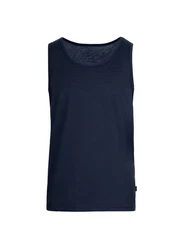 Trigema Unterhemd Trägershirt Dunkelblau/Blau