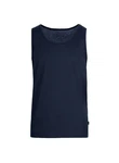 Trigema Unterhemd Trägershirt Dunkelblau/Blau