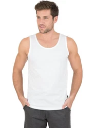 Trigema Unterhemd Trägershirt Weiß/Creme