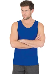 Trigema Unterhemd Trägershirt Blau/Hellblau