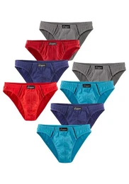 le jogger Slip Minislip (Packung, 8-St), knappe Form, schne Farben mit kontrastfarbenen Pipings