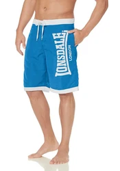 Lonsdale Shorts CLENNELL Blau/Beige/Hellblau/Orange